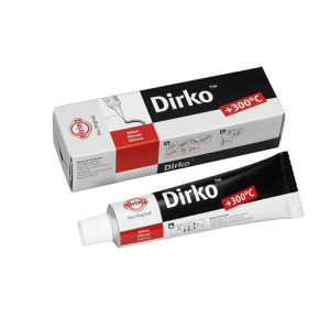 Tmel těsnící a lepící, na motor, GASKET SPECIÁL, 300st.C, 70ml, DIRKO, hmota, tuba, kartuš, barva šedá, 04-10394-9290