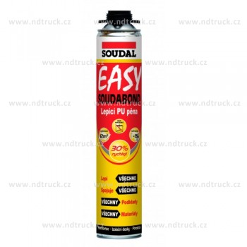 Pěna montážní, SOUDAL, Soudabond EASY, pistolová, 750ml, 1104275, 5411183092105