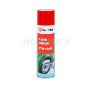 Čistič, oživovač pneu WÜRTH 500ml, 0890121, pěna čisitč, wurth