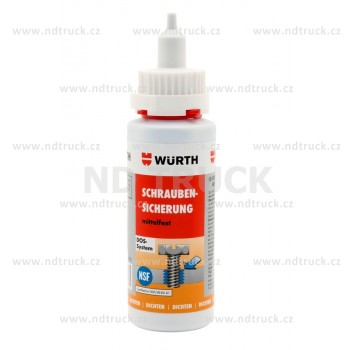 Zajištění šroubových spojů, STŘEDNÍ, WÜRTH, 50g, 0893243025, WÜRTH, pojištění, 0893243050, wurth