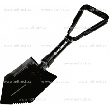 Lopata skládací FIELDMANN ocelová černá