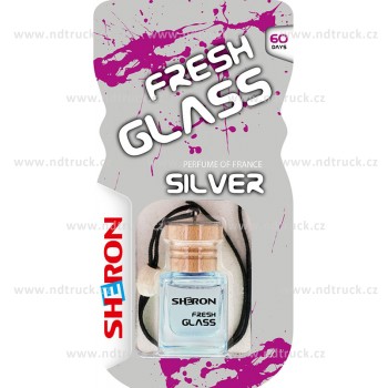 Osvěžovač FRESH GLASS dřevo/Silver 6ml