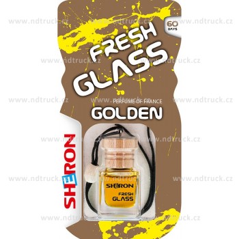 Osvěžovač FRESH GLASS dřevo/Golden 6ml