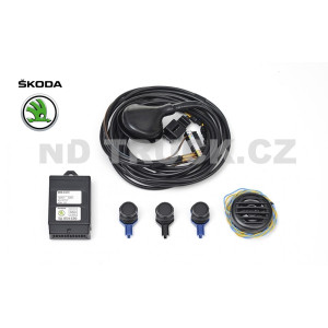 Zadní parkovací asistent Škoda Rapid Spaceback, 5JJ054630A, AKCE!!!, zadní signalizátor couvání, originál, AKCE