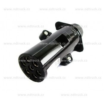 Zástrčka 7-pin, kovová, ISO1185