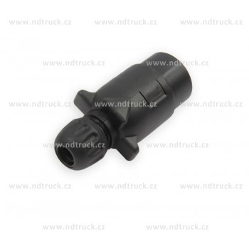 Zástrčka 7-pin CZ, 12V, plast, vozík