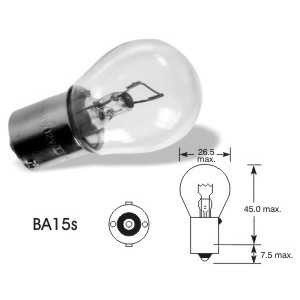 autožárovka 12V, 21W Ba15s