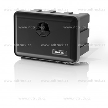 Bedna plastová, box na nářadí DAKEN JUST, 500x300X350mm, ST81100