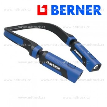 Lampa LED, BERNER, Bezdrátová svítilna na krk 360°, 412562, magnet, svítilna, bezdrát, indukční nabíjení, Wireless*