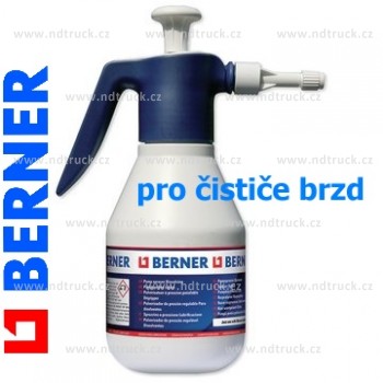 Rozprašovač pumpička BERNER, 135128, pro čističe, odmašťovače brzd, 1.25L, max.2bar