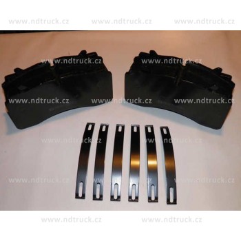 Brzdové desky SAF, JURATEK, JCP005