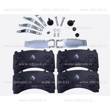 Brzdové desky MB ACTROS MP3/MP4, MERITOR, MDP3244, 29244 