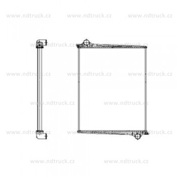 Chladič vody SCANIA 4, 509598