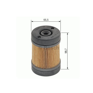 Filtr AdBlue, močoviny, BOSCH, DeNOx, 436006 