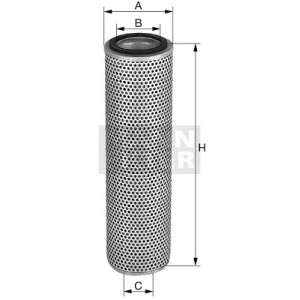 Filtr hydrauliky HD15174/1x, JCB210, 159274A1, KRJ3836