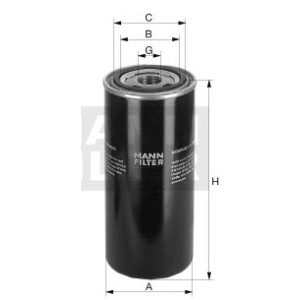 Filtr oleje W11102/28 BDT