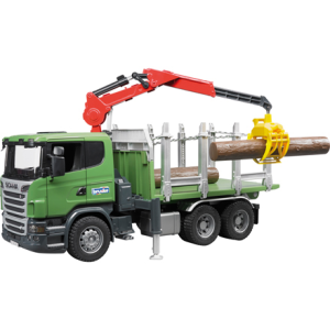 Auto, BRUDER, SCANIA R, přepravník dřeva, autíčko, plastové, hračka, 03524, 00981238 