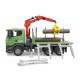 Auto, BRUDER, SCANIA R, přepravník dřeva, autíčko, plastové, hračka, 03524, 00981238 
