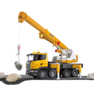 Auto, BRUDER, SCANIA R, Autojeřáb Liebherr, AKCE!, autíčko, plastové, hračka, 03570, 00980886