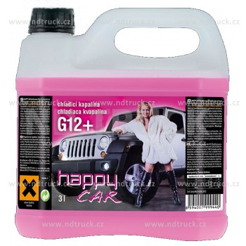 Chladící kapalina HAPPY CAR G12+  3l