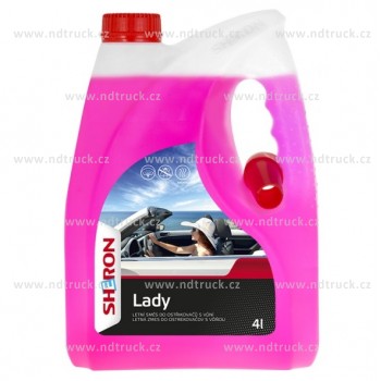 Voda do ostřikovačů letní  4l LADY