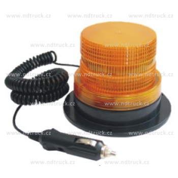 Maják, ELTA, xenon, 12V/24V, magnet, BX001, oranž