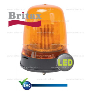 Maják, BRITAX, B90.00.LMV, LED, 12V/24V, pevný na tři šrouby, oranž
