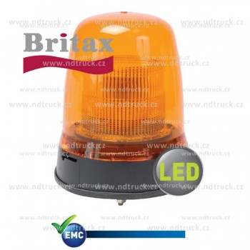 Maják, BRITAX, B90.00.LMV, LED, 12V/24V, pevný na tři šrouby, oranž