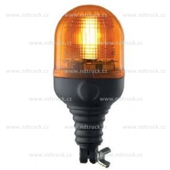 Maják, MICROROT FLASH FLX, zábleskový, XENON 24V na tyč, oranž 
