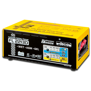 Nabíječka autobaterií DECA FL2213D, 6/12V/24V, 1,5 - 15A, 30 –450Ah, AUTOMAT, 319800, PROFI