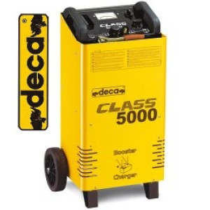 Nabíječka autobaterií DECA, CLASS BOOSTER 5000, 70A, 12/24V, startovací zdroj, vozík, 363500