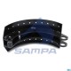 Brzdová čelist SAF RSM 9042, 1ks čelisti, SAMPA