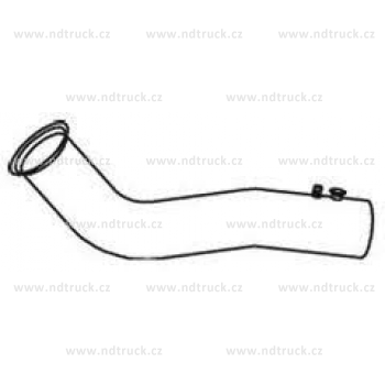Trubka výfuku MAN, DINEX, 48150, DIN48150