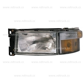 Světlomet hlavní SCANIA P,G,R,T levý HELLA, 1EG007150-091