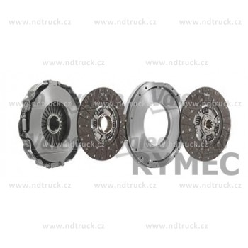 Spojková sada, VOLVO FH, RYMEC, 400mm, 3400700423, spojka, víko, lamela 2x, ložisko, mezikus, 1153.108