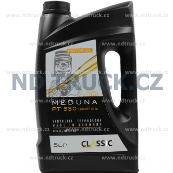 Olej MEDUNA PT 5W-30, LONGLIFE III LA, 5L