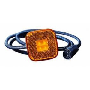 Svítilna poziční MAN LED oranž.s konektorem/zástrčka/DT