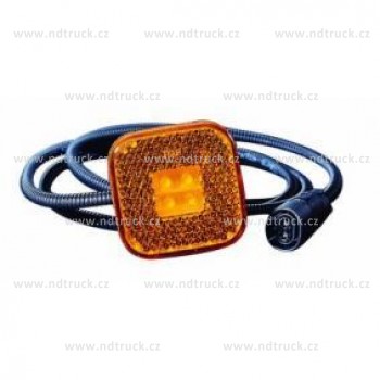 Svítilna poziční MAN LED oranž.s konektorem/zástrčka/KCH