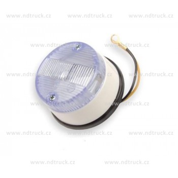 Svítilna obrysová bílá, bulioko, přední