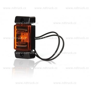 Svítilna obrysová LED, W60, oranžová, W60/278 