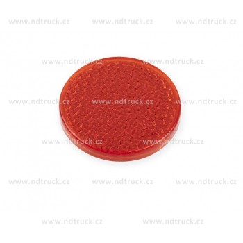 Odrazka pr.60 červená samolepící