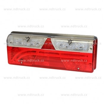 Svítilna skupinová, EUROPOINT III celo LED, levá, se svorkovnicí, ASPOCK, 25-7400-700, sdružená