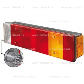 Svítilna skupinová MAN 7 kom. L /malá boční svorkovnice/