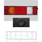 Svítilna skup.zad.MB ACTROS pravá, sdružená