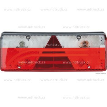 Svítilna skupinová, EUROPOINT III LED+žár, pravá, se svorkovnicí, ASPOCK, A25-7400-504, sdružená, 2x šroub