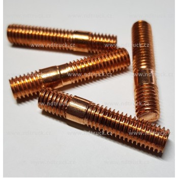 Šroub závrtný, šteft, M8x40 Cu, 0V020514