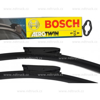 Sada lišt stíracích RENAULT MEGANE II, A115S, 3397007115-4UE, BOSCH, 2ks, 600+450mm
