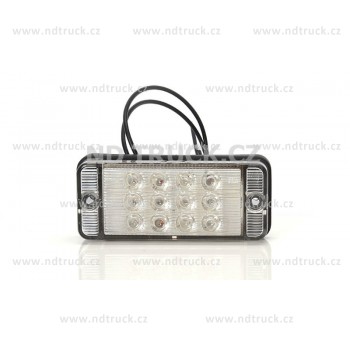 Svítilna LED W83 couvák bílá /12 diod/