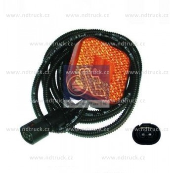 Svítilna poziční MAN LED oranžová, s konektorem zásuvka, 81.25260.6105