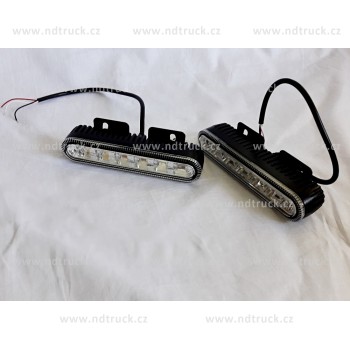 Svítilna výstražná oranžová 12-24V LED